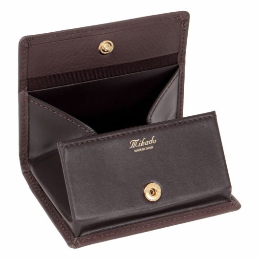 ミカド 小銭入れ 本革 レザー メンズ 日本製 MKW-00431 ジェンターノ