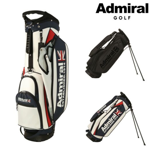 アドミラル ゴルフ キャディバッグ スタンド型 9型 46インチ対応