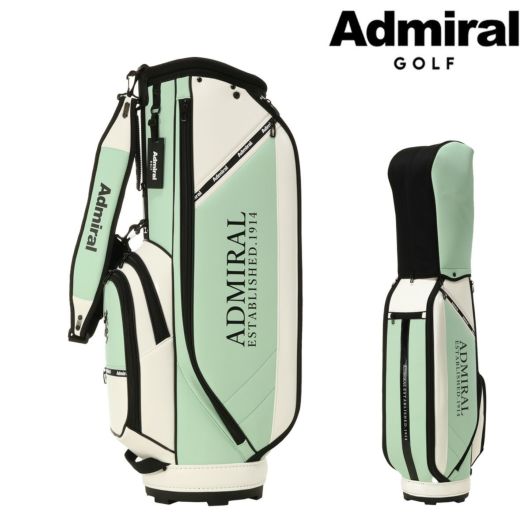 アドミラル ゴルフ キャディバッグ カート型 9型 46インチ対応 メンズ