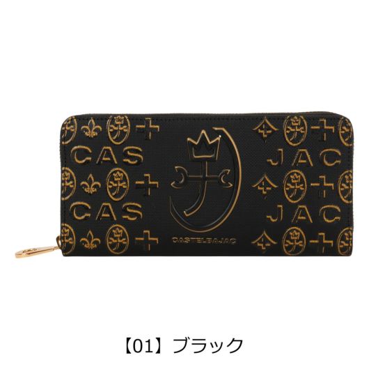 カステルバジャック 財布 ラウンドファスナー 長財布 メンズ 089653