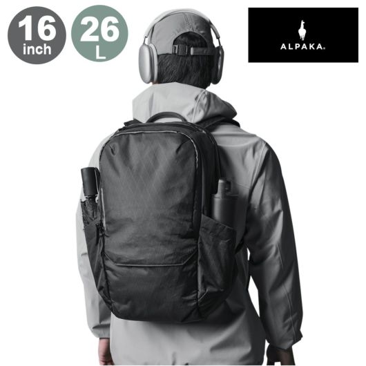 アルパカ ELEMENTS BACKPACK PRO  バックパック リュック 16インチ 26L メンズ レディース 4139 ALPAKA ビジネスバッグ 旅行 大容量 シンプル おしゃれ 通勤 通学 アルパカ ELEMENTS BACKPACK PRO バックパック リュック 16インチ 26L