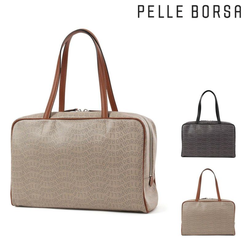 ペレボルサ ボストンバッグ B5 撥水 トートバッグ レディース 9115