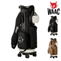 ワック ゴルフ キャディバッグ カート型 5分割 9型 ポーチ付き メンズ