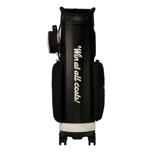 ワック ゴルフ キャディバッグ カート型 5分割 9型 ポーチ付き メンズ