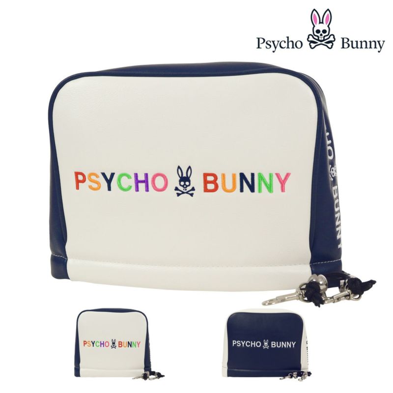 Psycho Bunny キャディバッグ　アイアンカバー付き サイコバニー ゴルフ キャディバッグ EXCLUSIVE EDITION Psycho Bunny