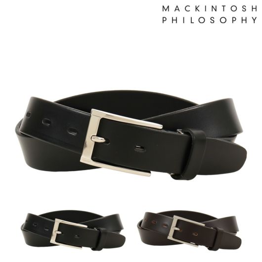 マッキントッシュ フィロソフィー ベルト 本革 メンズ ピンタイプ MAPB