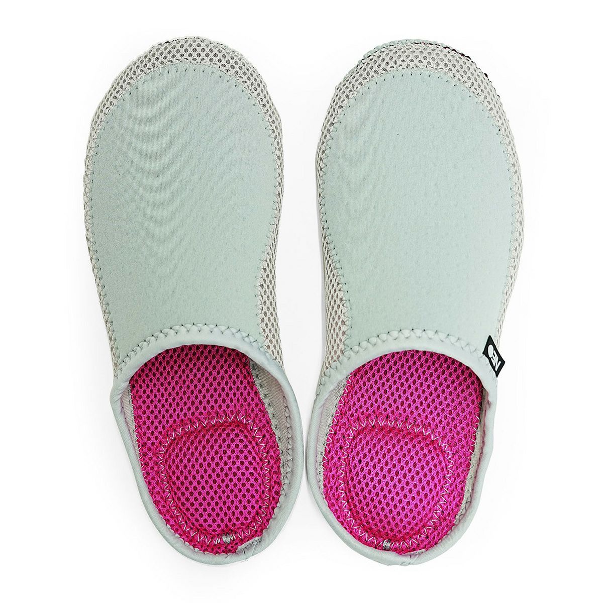 ライトグレー×ピンク