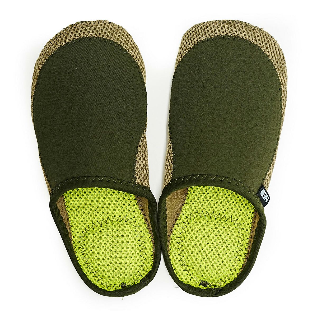 カーキ×イエロー