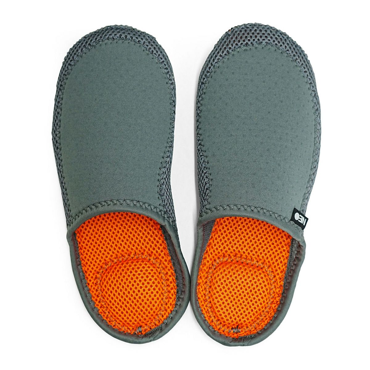 グレー×オレンジ