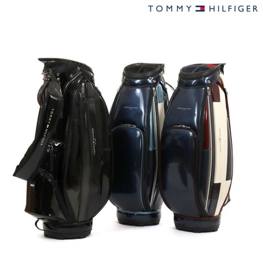 トミーヒルフィガー キャディバッグ ゴルフ カート型 9.0型 5分割 47