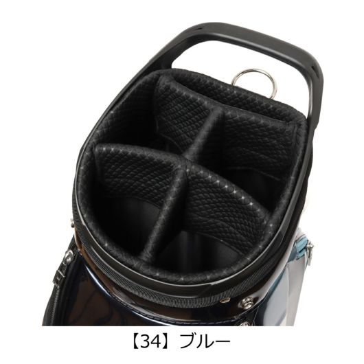 トミーヒルフィガー キャディバッグ ゴルフ カート型 9.0型 5分割 47