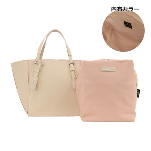 アイボリー×ピンク