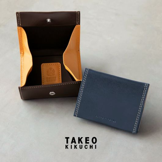 タケオキクチ コインケース メンズ ソフトアンティーク 505013 <br>TAKEO KIKUCHI 財布 小銭入れ BOX型 本革 レザー