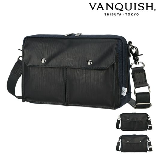 在庫有り【廃盤】VANQUISH ブリーフケース ショルダー ビジネスバッグ 2WAY バッグ