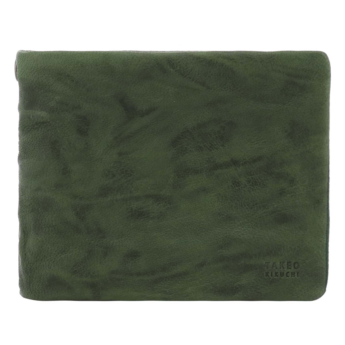 タケオキクチ 二つ折り財布 ミニ財布 720624 オイスター