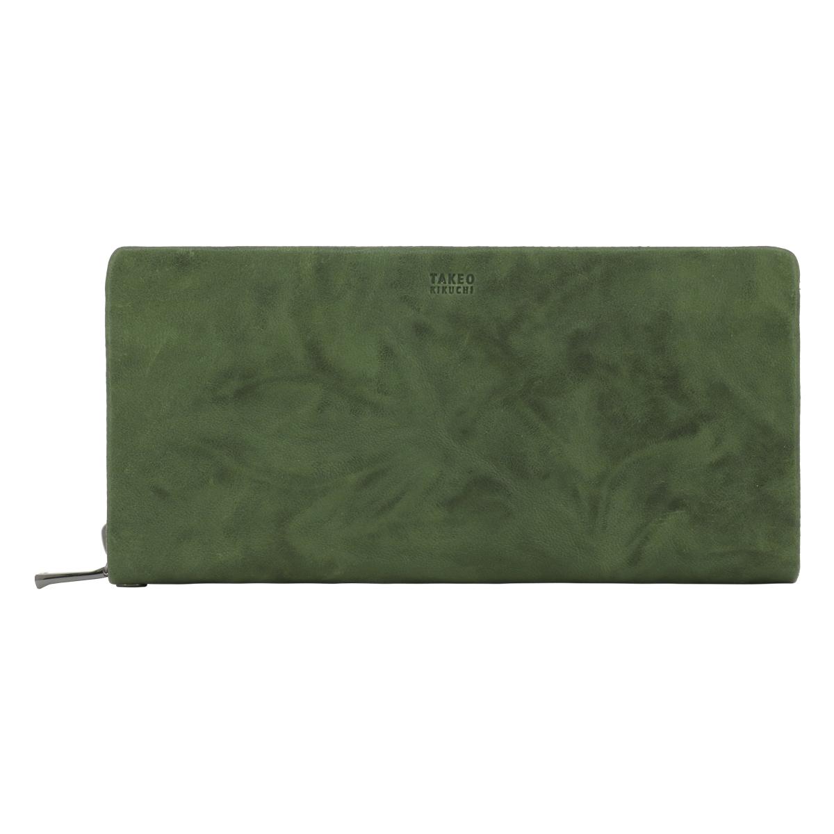 タケオキクチ 長財布 ラウンドファスナー 720627 オイスター