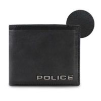 POLICE POLICE（ポリス）財布 メンズ 二つ折り財布 METALLIC