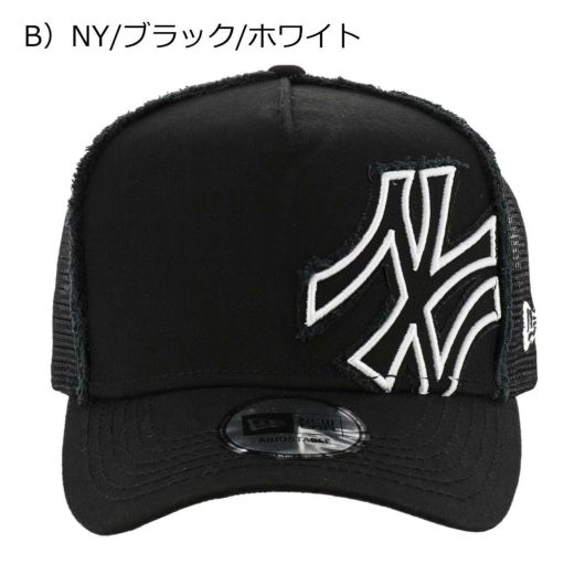 B）NY/ブラック/ホワイト