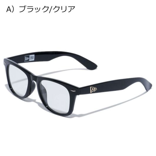 A）ブラック/クリア