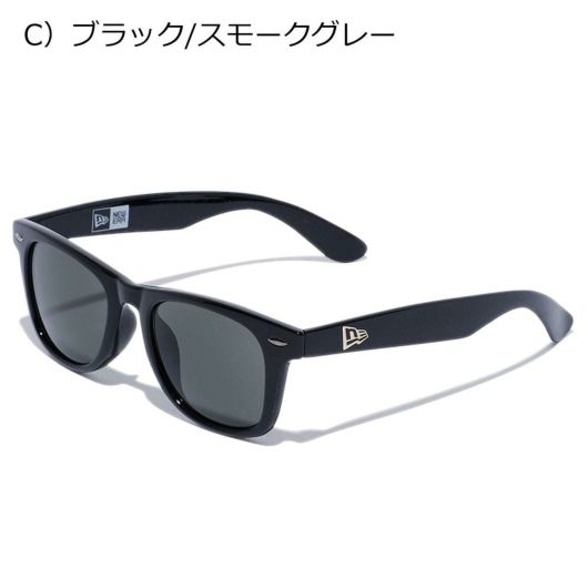 C）ブラック/スモークグレー