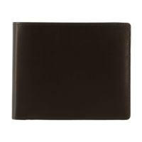 プレリー ギンザ 二つ折り財布 小銭入れなし ボックスカーフ メンズ