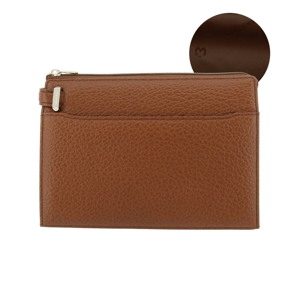 ミラショーン セカンドバッグ メンズ ネロ 197212 Mila Schon 本革