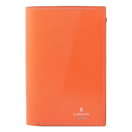 ランバンオンブルー 二つ折り財布 パーシャル メンズ<br> 555614 LANVIN en Bleu | 牛革 本革 レザー
