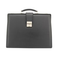 【美品】ランバンコレクション　ビジネスバッグ　黒　2way　ブリーフケース LANVIN COLLECTION 最大52% 7/30まで ランバンコレクション
