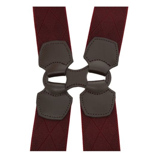 ダックス サスペンダー DS12790 メンズ DAKS 本革 レザー 日本製