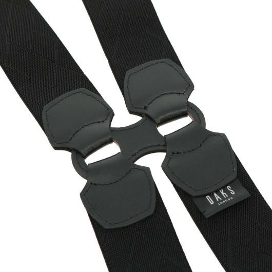 ダックス サスペンダー DS12790 メンズ DAKS 本革 レザー 日本製