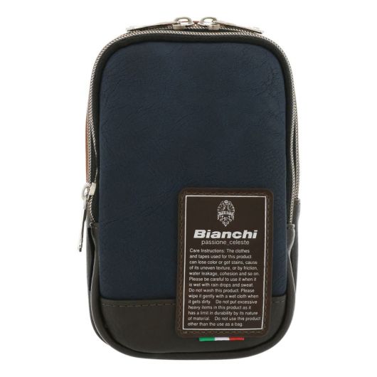 ビアンキ ショルダーバッグ マエストシータ メンズ  TBPI15 Bianchi | ポーチ ケース ミニ 縦型 