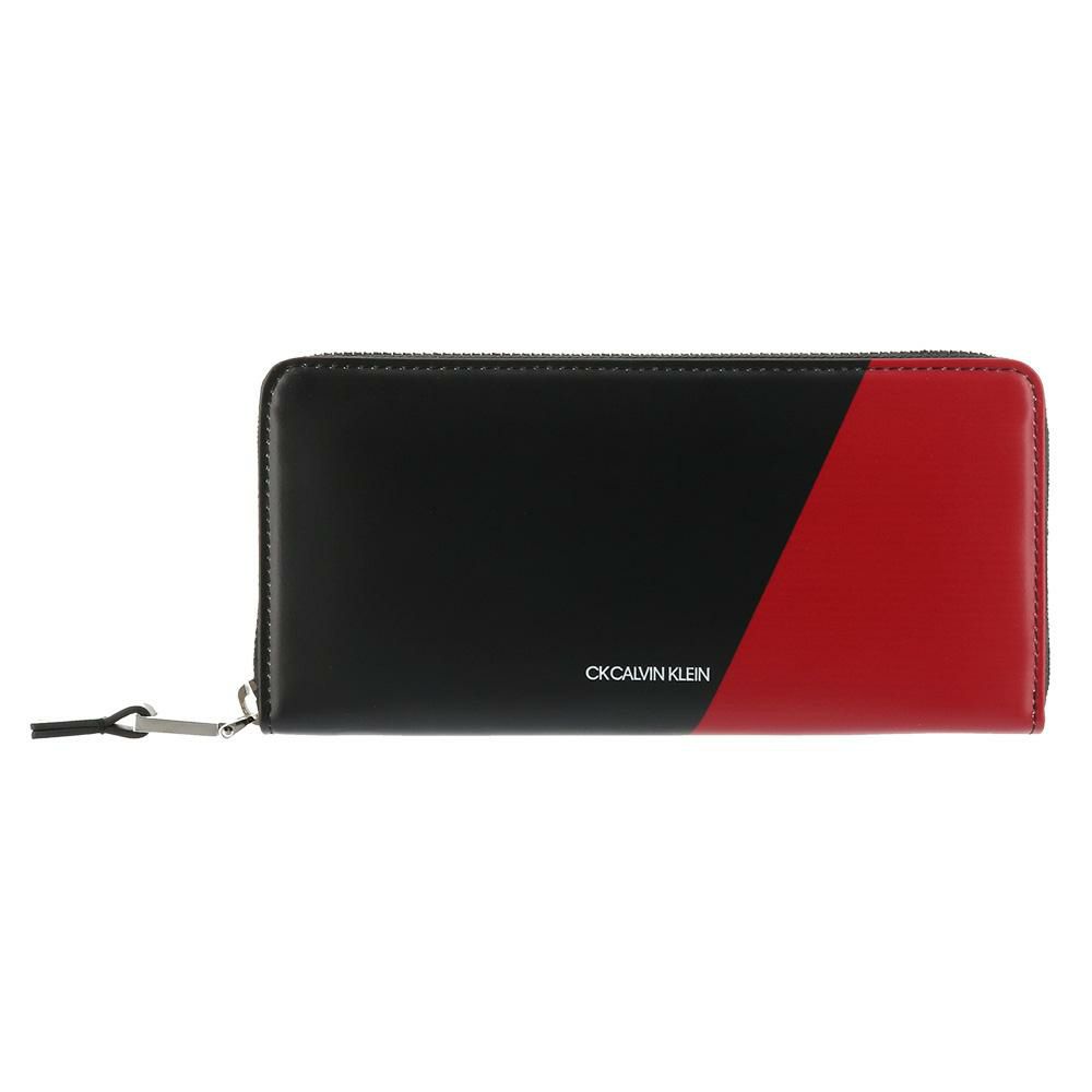 シーケー カルバンクライン 長財布 7607 アンディ Ck Calvin Klein ラウンドファスナー 財布 メンズ レザー 本革 サックスバー ネット公式通販サイト