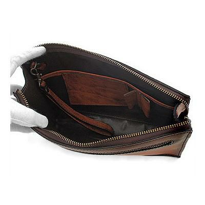 青木鞄 セカンドバッグ 5213 50 ブラウン 【 アオキ カバン Lugard G3