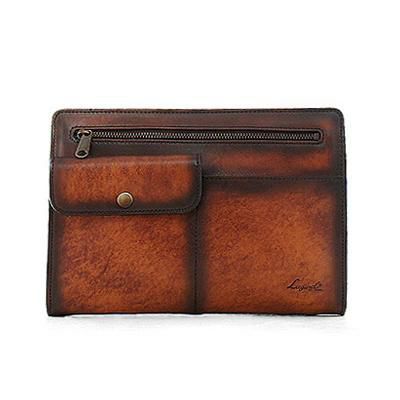 青木鞄 セカンドバッグ 5214 50 ブラウン 【 アオキ カバン