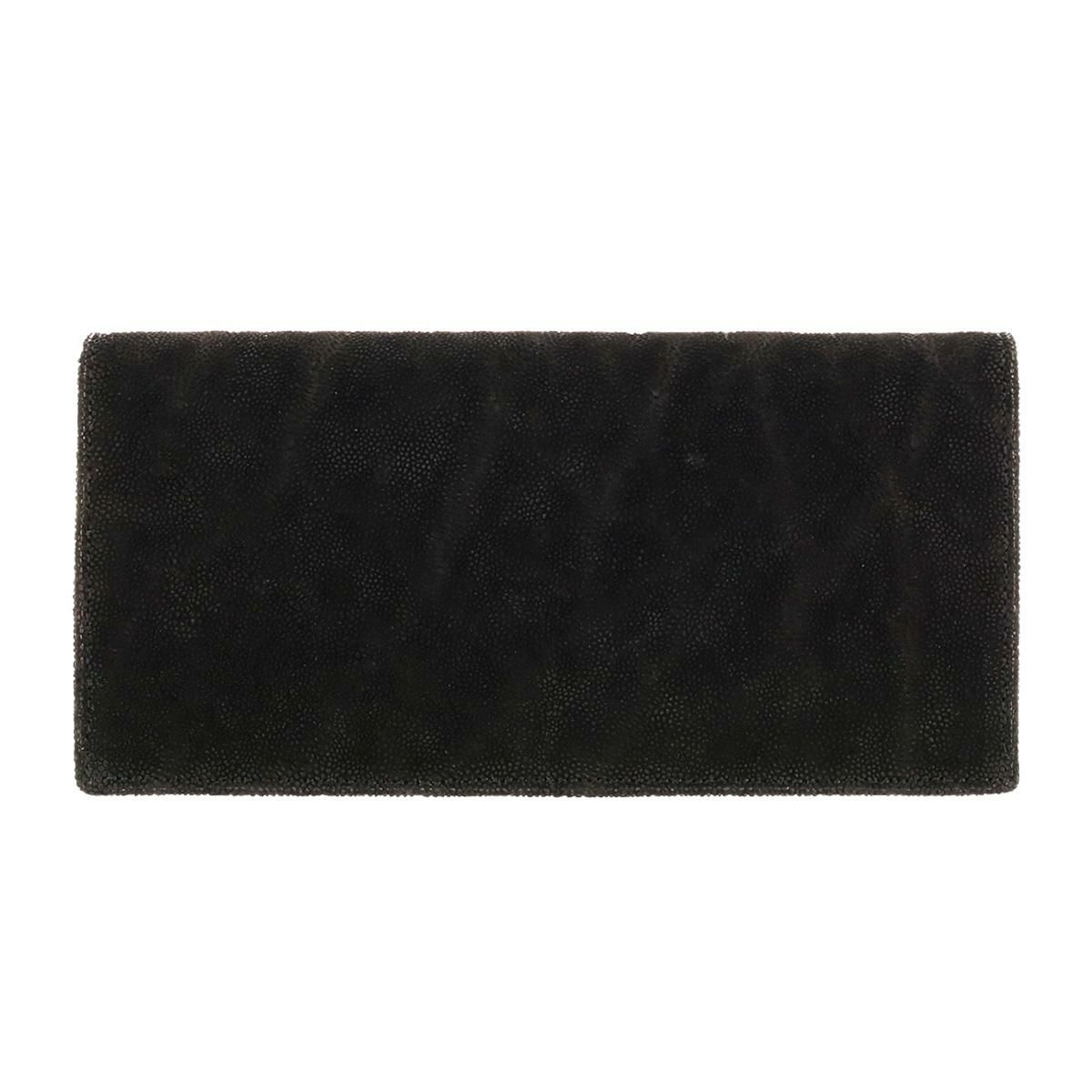 【Luggage aoki 1894】シャークレザー　長財布　ブラック 青木鞄 ラゲージアオキ1894 Luggage AOKI 1894 長財布 2497