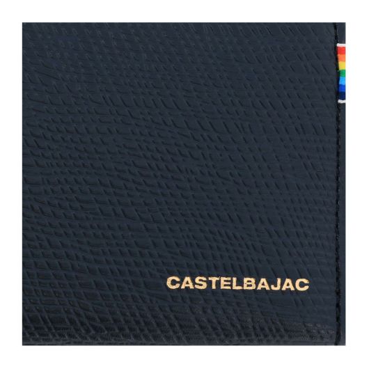 【新品同様】カステルバジャック レインボー 長財布 ラウンド レザー メンズ CASTELBAJAC 【10%クーポン】 カステルバジャック 財布 メンズ