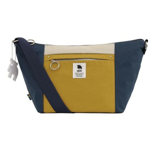 アッシュネイビー×マスタード