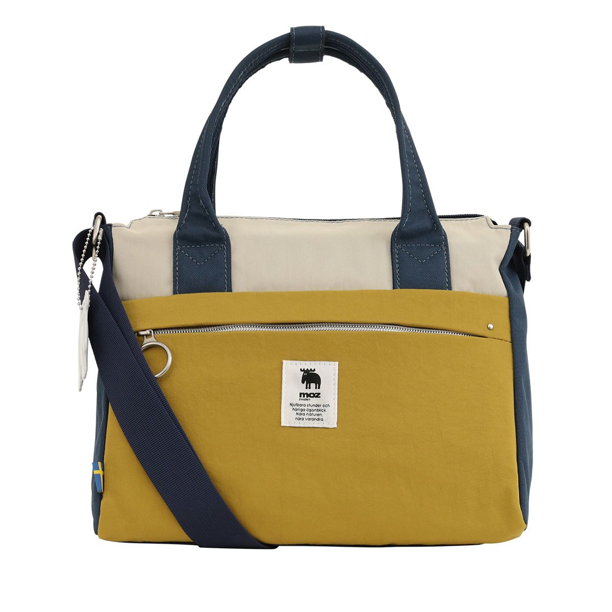 アッシュネイビー×マスタード