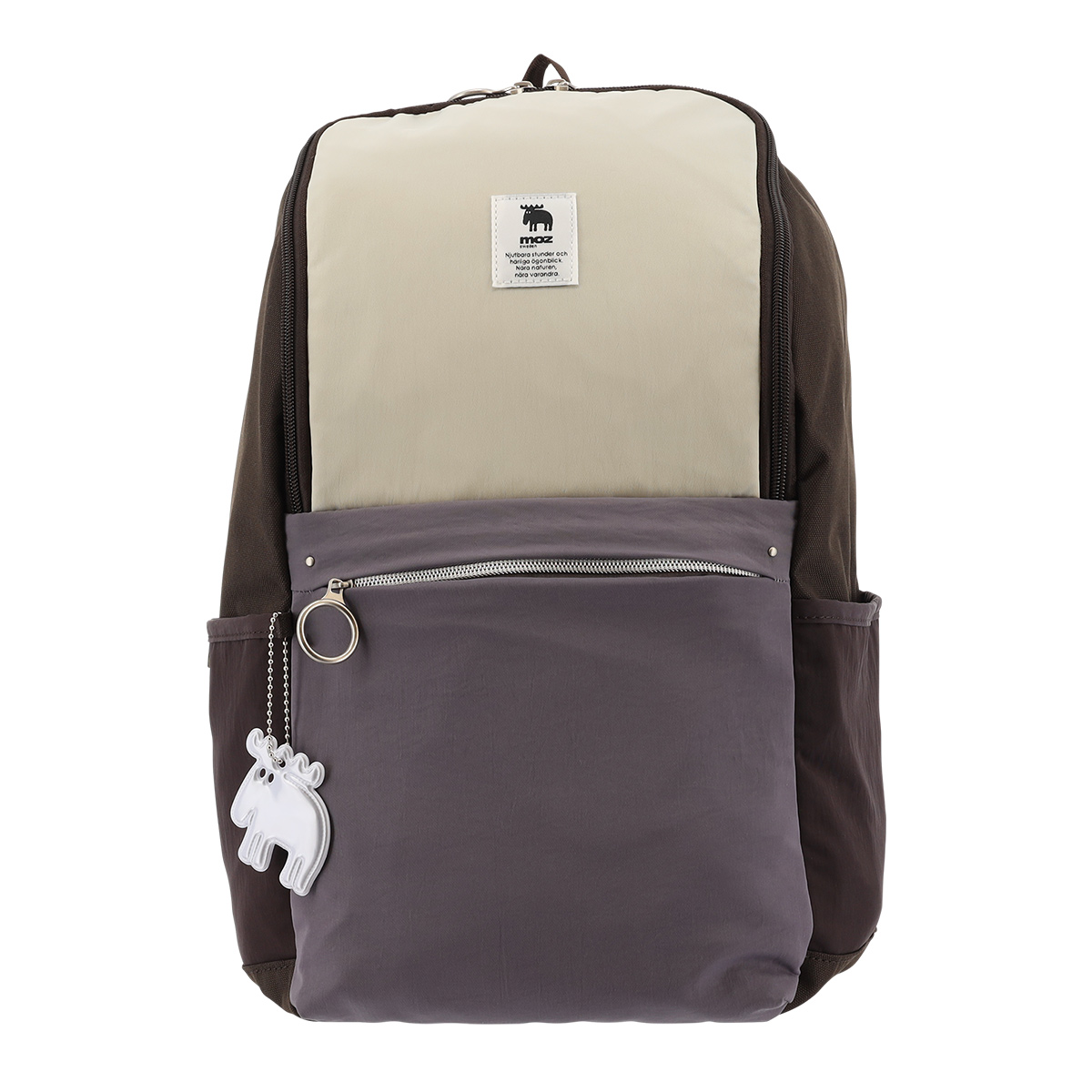 ライトグレー×ダスティーピンク