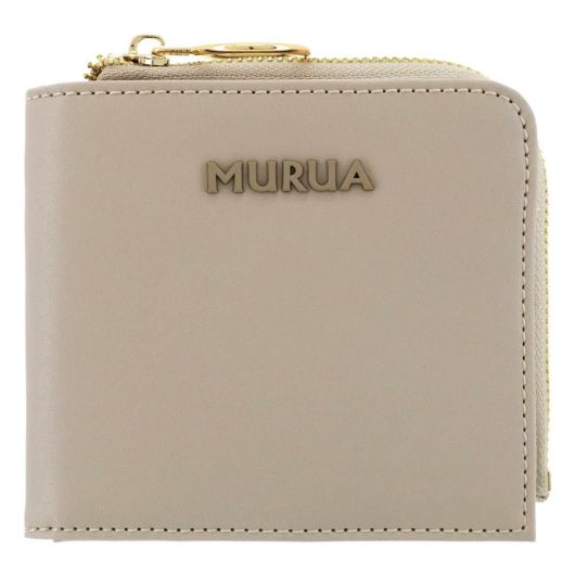 【WEB限定】ムルーア 二つ折り財布 ミニ財布 コンパクト シンプル MR-W903