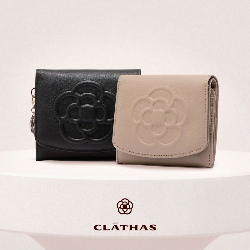 Amazon | [クレイサス] 財布 フラップ長財布 カメル 188100