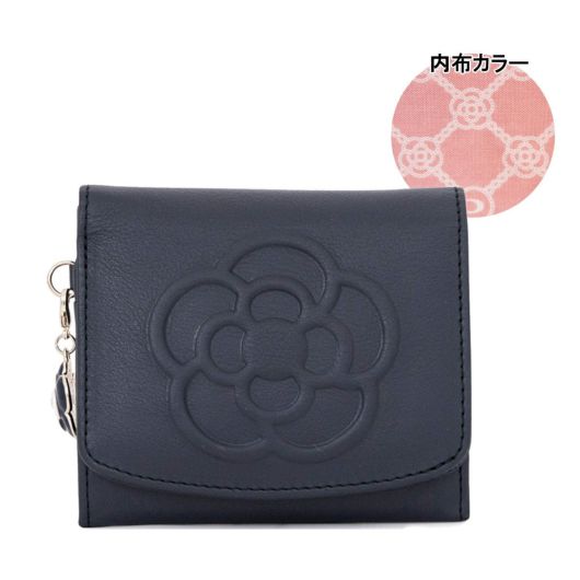クレイサス 二つ折り財布 ミニ財布 ワッフル レディース 185435