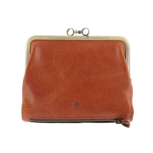 ダコタ 二つ折り財布 0035101 クラプトン Dakota がま口財布 本革