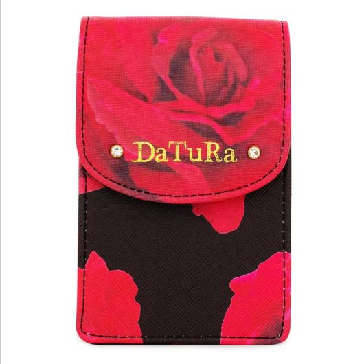 ダチュラ Datura シガレットケース Dtr 4305 Bara リップケース ローズ柄 花柄 プリント ストラップ レディース サックスバー ネット公式通販サイト