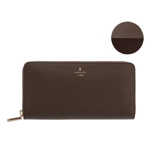 LANVIN en Bleu 限定品 ランバンオンブルー ラウンドファスナー