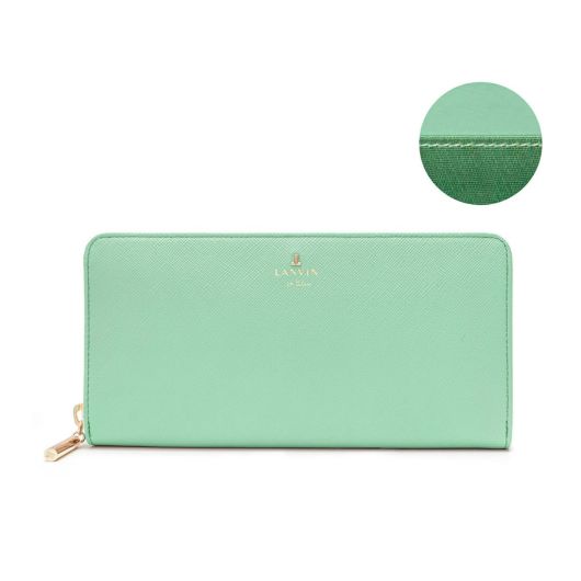 LANVIN en Bleu リュクサンブールカラー ラウンドファスナー長