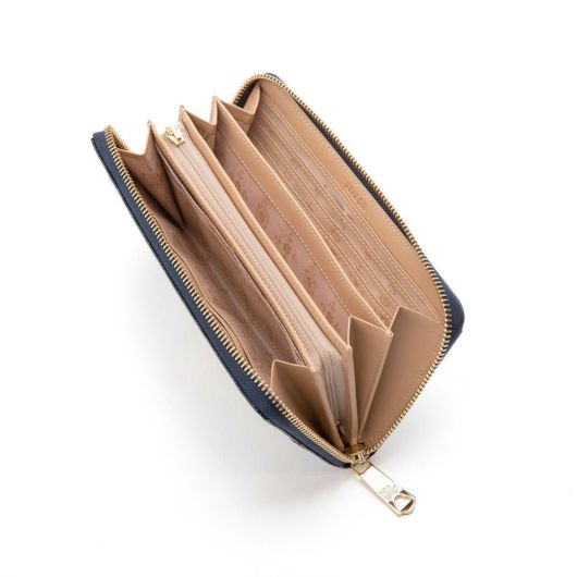 アナスイ 長財布 ラウンドファスナー 大容量 ルーミー レディース