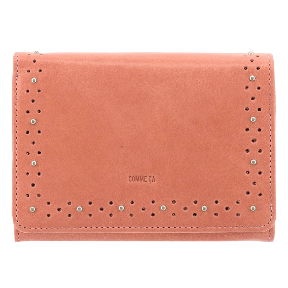 コムサ 二つ折り財布 シュリー レディース Comme Ca 本革 牛革 レザー 二つ折り財布 サックスバー Sac S Bar公式サイト