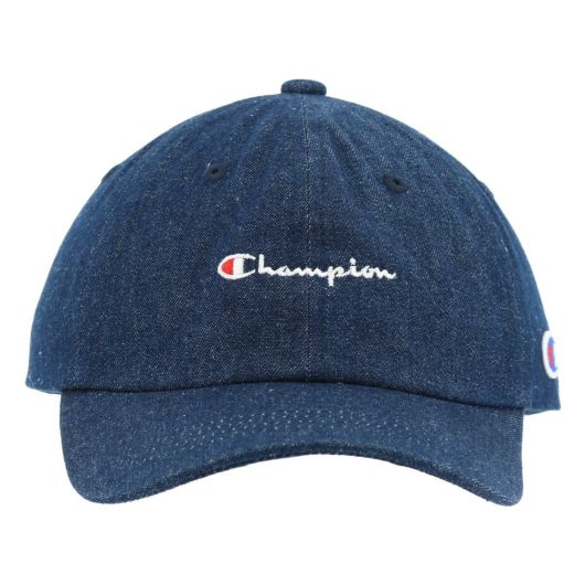 チャンピオン キャップ キッズ 141 002a Champion 帽子 コットン デニム ローキャップ サイズ調節可能 サックスバー ネット公式通販サイト