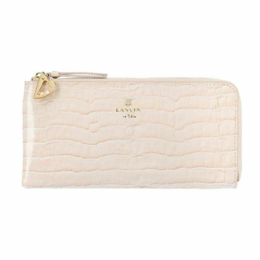 ランバンオンブルー 長財布 481685 マゼンダ